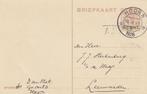 Briefkaart Hoorn- Delft gestempeld 5 cent 1928, Ophalen of Verzenden, Briefkaart