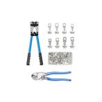 Kabel kniptang + Kabeloog krimptang 6-50mm + Kabelogen set 6, Hobby en Vrije tijd, Germat, Verzenden, Nieuw, Klantenservice@germat.nl