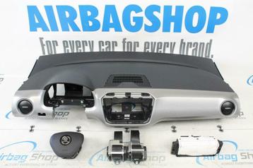 Airbag set Dashboard zwart/zilver Skoda Citigo 2012-heden