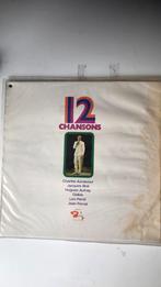 12 chansons, o.a. Charles Aznavour, Jacques Brel, Dalida, Ophalen of Verzenden, Gebruikt, 12 inch