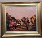 Paul PERMEKE, het gesprek, Antiek en Kunst, Kunst | Schilderijen | Klassiek, Ophalen of Verzenden