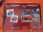 Cars puzzel en memory, Ophalen, Meer dan 50 stukjes, Gebruikt