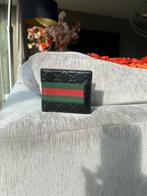Gucci heren portemonnee, Gebruikt, Zwart, Leer, Ophalen