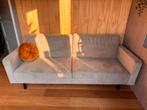 2,5-zits bank - Zandkleur - 210 cm, Huis en Inrichting, Banken | Bankstellen, Ophalen, Driepersoons, 75 tot 100 cm, Zo goed als nieuw