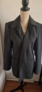 Gestreept Damescolbert - Maat 42, Zwart, Maat 42/44 (L), Ophalen of Verzenden, Zo goed als nieuw