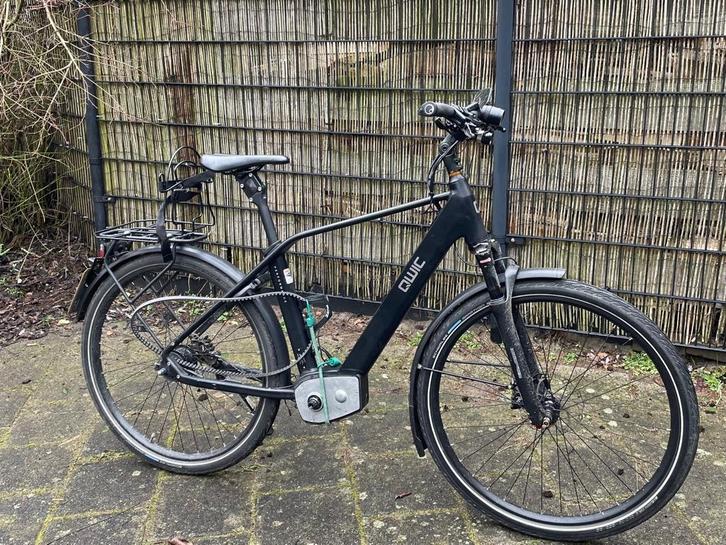 speed pedelec Qwic MA11 met aandrijfriem, Fietsen en Brommers, Elektrische fietsen, Gebruikt, Qwic, 50 km per accu of meer, Ophalen