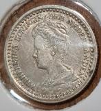 10 cent 1921, Postzegels en Munten, Munten | Nederland, Zilver, Ophalen of Verzenden, 10 cent, Koningin Wilhelmina