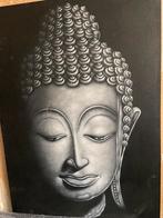 Boeddha schilderij 140x100 groot, Ophalen of Verzenden, Zo goed als nieuw