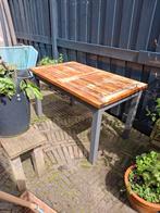 hardhouten tuintafel, Gebruikt, Rechthoekig, Hout, Ophalen