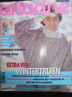 Ariadne handwerken januari 1988 haken, Tunisch haken, breien, Boeken, Ophalen of Verzenden, Breien en Haken, Zo goed als nieuw