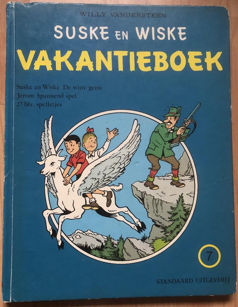 SUSKE EN WISKE - VAKANTIEBOEK - 1979 - HARDCOVER, Eén stripboek, Ophalen of Verzenden, Zo goed als nieuw, Willy Vandersteen