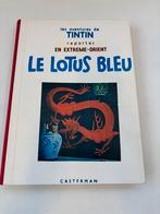 Tintin le Lotus Bleu hardcover, Eén stripboek, Ophalen of Verzenden, Gelezen