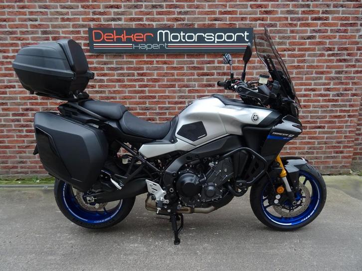 Yamaha Tracer 9 GT # 2021 # 21.900KM # +Koffers # Als Nieuw!, Motoren, Motoren | Yamaha, Particulier, Toermotor, meer dan 35 kW