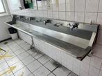 RVS wasbak 3000x420mm, Ophalen, Gebruikt, 200 cm of meer, Minder dan 100 cm