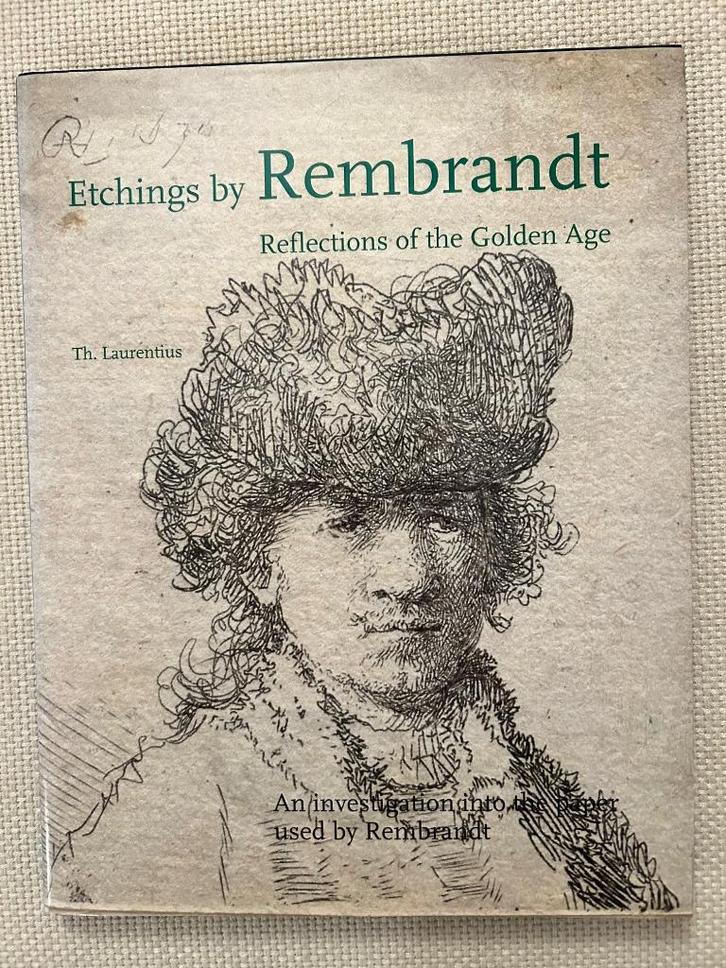 Etchings by REMBRANDT door Th.Laurentius (1996), Boeken, Kunst en Cultuur | Beeldend, Nieuw, Schilder- en Tekenkunst, Ophalen of Verzenden