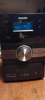 Philips MCM305 Micro HiFi Systeem - USB, CD, MP3, Philips, Gebruikt, Microset, Tuner of Radio