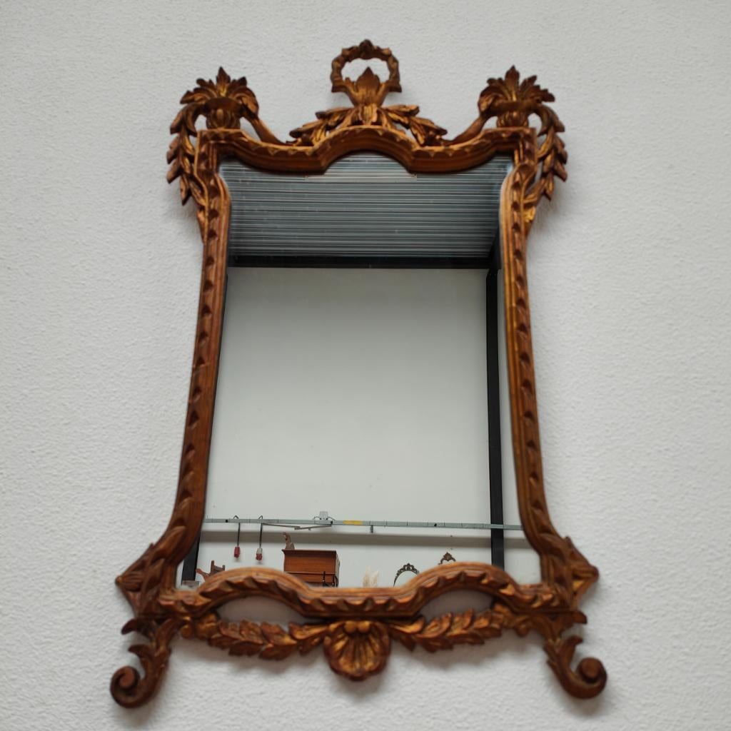 Vintage Regency Rococo Barok spiegel schouwspiegel 704, Gebruikt, Info@flashbackfurniture.nl, Flashback Furniture, Ophalen of Verzenden