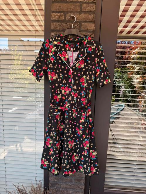 Tante Betsy Dress Vera Lynn Alpen Wiese Black , maat S, Kleding | Dames, Jurken, Zo goed als nieuw, Maat 36 (S), Zwart, Knielengte