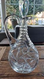 Mooie geslepen glazen karaf, Verzamelen, Ophalen of Verzenden, Zo goed als nieuw, Figuurtje