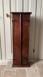 Koloniaal teak CD kastje, Huis en Inrichting, Woonaccessoires | Cd- en Dvd-rekken, Ophalen, Gebruikt, 75 tot 150 discs, Cd's