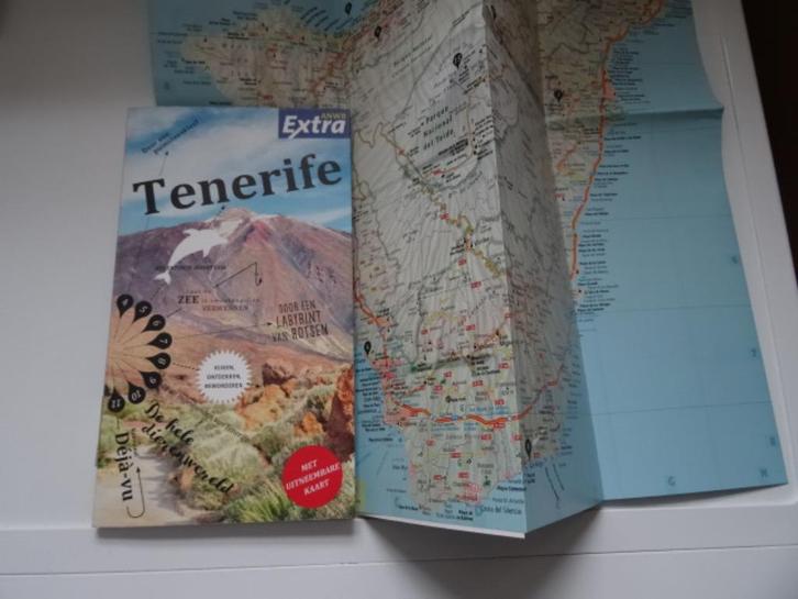 anwb extra reisgids Tenerife , met de landkaart, Boeken, Reisgidsen, Nieuw, Reisgids of -boek, Europa, ANWB, Ophalen of Verzenden