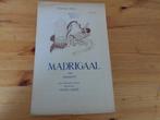 Madrigaal - simonetti - bew. Wessel dekker, Muziek en Instrumenten, Gebruikt, Ophalen of Verzenden, Religie en Gospel, Artiest of Componist
