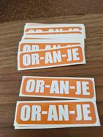 OR-AN-JE Stickers, Auto diversen, Autostickers, Ophalen of Verzenden