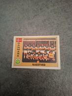 Panini sticker Euro Football 1976/77. Elftalfoto Naestved., Hobby en Vrije tijd, Stickers en Plaatjes, Verzenden, Zo goed als nieuw