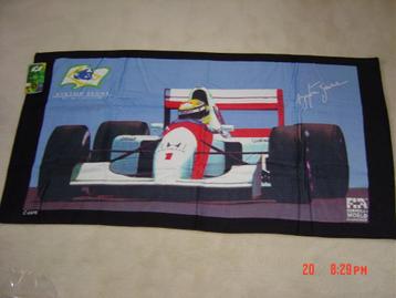 SENNA badhanddoek MCLaren Marlboro handdoek Yamaha R1 beschikbaar voor biedingen