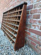 Zetkast, letterbak werkplaatskast 1890/1930 grenen, Antiek en Kunst, Ophalen