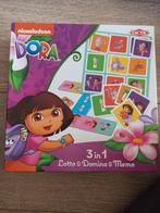Dora, 3 in 1, Lotto, Domino en memo, Ophalen, Zo goed als nieuw