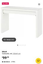 Toilettafel ikea, Huis en Inrichting, Ophalen of Verzenden, Gebruikt, 50 tot 100 cm, Minder dan 100 cm