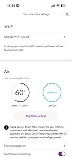 Dyson Purifier Hot+Cool Formaldehyde Luchtreiniger Ventilato, Witgoed en Apparatuur, Luchtbehandelingsapparatuur, Ophalen, Gebruikt