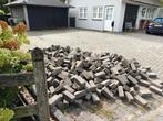 Gratis 210 m2 betonklinkers 20x10x8, Tuin en Terras, Tegels en Klinkers, Ophalen, Gebruikt, Klinkers, 10 m² of meer