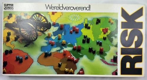 Risk Bordspel Gezelschapsspel doos wit Vintage 1982 Compleet, Hobby en Vrije tijd, Gezelschapsspellen | Bordspellen, Zo goed als nieuw