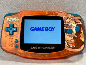 Nintendo Gameboy Advance Modded met IPS verlicht scherm v3 beschikbaar voor biedingen
