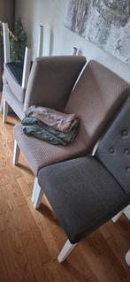 Eetkamerstoelen - Set van 4, Huis en Inrichting, Stoelen, Ophalen, Hout, Gebruikt, Vier