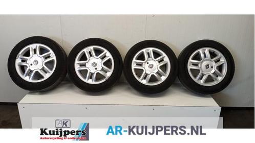 Sportvelgenset + banden van een Renault Megane Scenic, Auto-onderdelen, Banden en Velgen, Personenwagen, Gebruikt