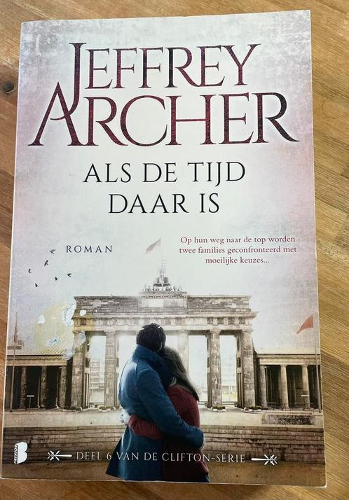 Als de tijd daar is Jeffrey Archer, Boeken, Romans, Zo goed als nieuw, Europa overig, Ophalen of Verzenden