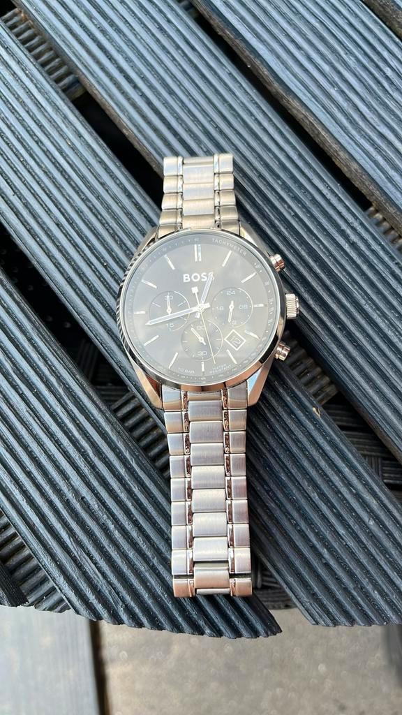 Boss horloge ️, Sieraden, Tassen en Uiterlijk, Horloges | Heren, Zo goed als nieuw, Overige merken, Staal, Ophalen of Verzenden
