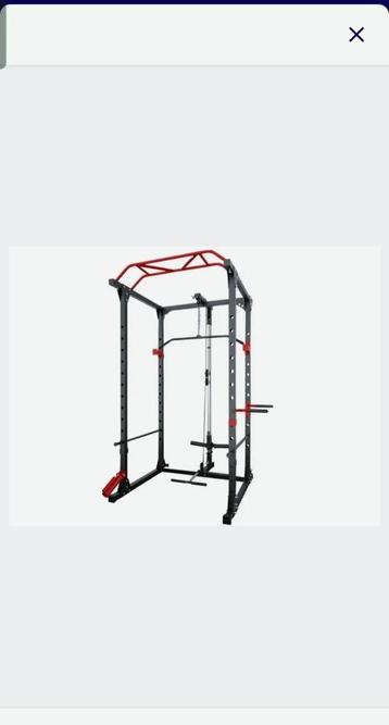 Power cage rack met pulley krachtstation beschikbaar voor biedingen