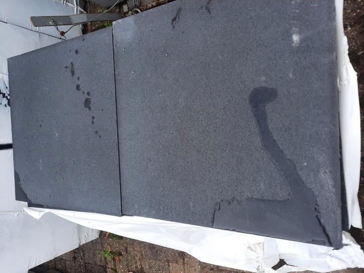 Tuintegel 60x60x4 Antraciet op=op, Tuin en Terras, Tegels en Klinkers, Nieuw, Terrastegels, Beton, Ophalen of Verzenden