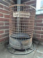 Stoere vintage metalen mand / bloemenpot mancave, Huis en Inrichting, Woonaccessoires | Prullenbakken, Ophalen, Gebruikt, Minder dan 10 liter