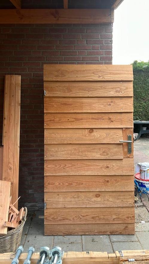 Douglas poort deur met slot, Tuin en Terras, Tuinpoorten, Ophalen