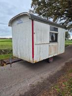 Metalen Schaftwagen Schaftkeet Bouwkeet Pipowagen Tiny House, Doe-het-zelf en Verbouw, Bouwketen en Schaftketen, Ophalen of Verzenden