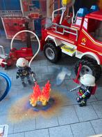 Playmobil - Brandweer set in promotie box, Kinderen en Baby's, Speelgoed | Playmobil, Ophalen, Gebruikt