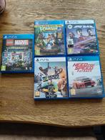 PS4 & PS5 Games - Lego Marvel, Crash, F1 24, Riders, NFS, Online, 1 speler, Zo goed als nieuw, Vanaf 7 jaar