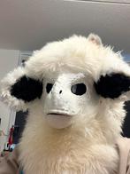 White furry dino mask cosplay comic con furdom, -, -, Ophalen of Verzenden, Zo goed als nieuw