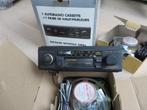 Vintage autoradio cassette met speakers in originele doos, Auto diversen, Ophalen of Verzenden, Zo goed als nieuw