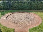 Rode betonklinkers 14,8x7,4x4,9 cm, 20m2, Tuin en Terras, Tegels en Klinkers, Ophalen, Gebruikt, Klinkers, 10 m² of meer